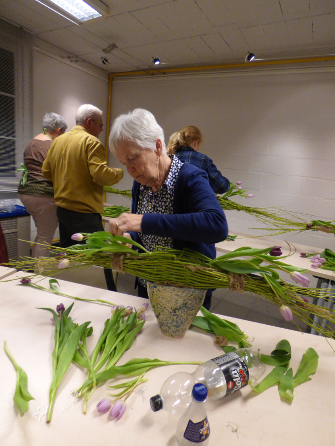 Workshop bloemschikken